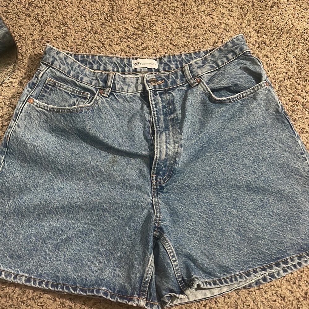 Zara high waisted shorts